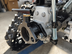 umkehrbarer einachsschlepper loncin benzinmotor zeus ltr