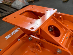 hydraulischer mulchkopf für minibagger mod arj 80