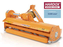 schlegelmulcher mit hammerschlegel mit fixanbau 185 cm mod leopard 180