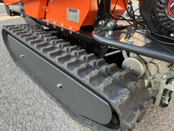 benzin häcksler schredder mit motor mod dk 1000t