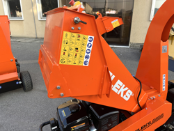 benzin häcksler schredder mit motor mod dk 1000t