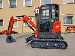 minibagger mit zubehör 2.8 ton mod s280ck