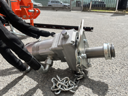 hydraulischer böschungsmulcher mit auslegearm für traktor mod merlo