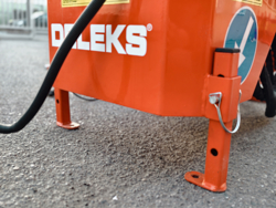 hydraulischer böschungsmulcher mit auslegearm für traktor mod airone