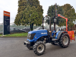 hydraulischer böschungsmulcher mit auslegearm für traktor mod airone