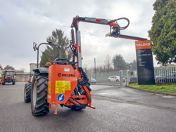 hydraulischer böschungsmulcher mit auslegearm für traktor mod airone