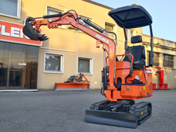 minibagger mit zubehör mod m90se