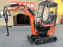 minibagger mit zubehör 1 ton mod m130