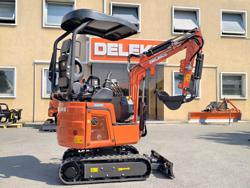 minibagger mit zubehör 1.1ton mod e110