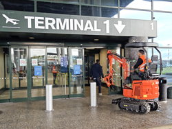 minibagger mit zubehör 1.1ton mod e110