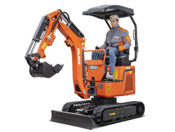 minibagger mit zubehör 1.2ton mod e120