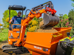 minibagger mit zubehör 1.2ton mod e120