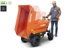 elektrische motorschubkarre me500el