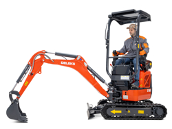 minibagger mit zubehör 1 ton mod s100a