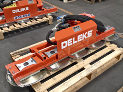 hydraulische astsage mit 5 sageblattern hrdisc5