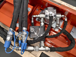 hydraulische astsage mit 5 sageblattern hrdisc5