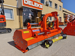 mittelschwerer mulcher mit hydraulische seitenverstellung für alle mittleren traktoren mit reifen oder gleisketten mod cervo 200