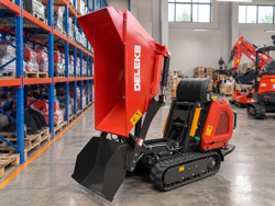 minidumper mit kubota m8000