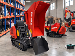 minidumper mit kubota m8000