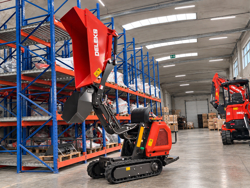 minidumper mit kubota m8000