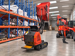 minidumper mit kubota m8000