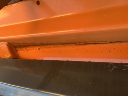 schneeschild für minibagger oder gabelstapler 200 cm mittelschwere ausführung mod ln 200 m generaluberholt 9