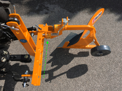 single plough for tractors as iseki kubota dp 18