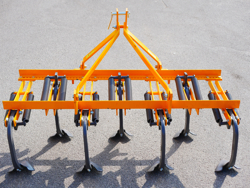 cultivator with duck foot tynes working width 165cm cultivator for agricultural tractore mod de 165 7 v