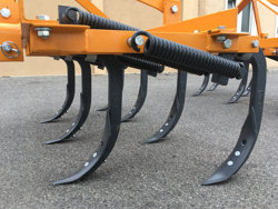 cultivator with duck foot tynes working width 165cm cultivator for agricultural tractore mod de 165 7 v