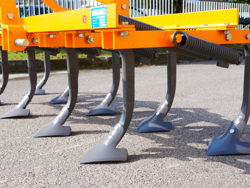 cultivator 215cm tiller with springs for soil preparation mod de 215 9 v