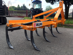 cultivator 215cm tiller with springs for soil preparation mod de 215 9 v