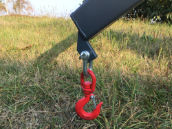 hydraulic crane for small tractors el 200