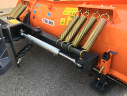 snow plow for up to 3 0 ton skid steer loaders ln 175 m