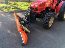 snowplough with plate for tractor lns 170 a