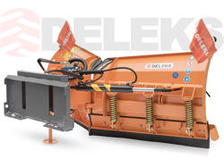 snowplough for up to 3 0 ton skid steer loaders lnv 300 m