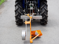 single plough for tractors like kubota or iseki dp 16