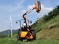 tractor mounted hedge cutter airone 100