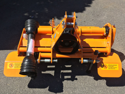 light rotavator tiller for tractors working width 135cm for soil preparation dfl 135