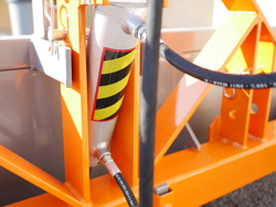 heavy hydraulic transport box for tractor pri 160 h