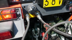 heavy hydraulic transport box for tractor pri 180 h