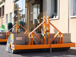 heavy hydraulic transport box for tractor pri 180 h