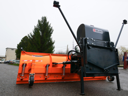 frontal snow plogh with mounting plate for tractor ssh 04 2 6 a