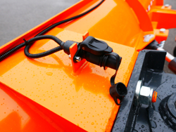 frontal snow plogh with mounting plate for tractor ssh 04 3 0 a