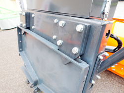 frontal snow plogh with mounting plate for tractor ssh 04 3 0 a