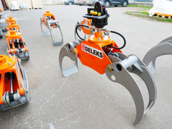 log grapple with pendulum rotator dk 11c gr 30