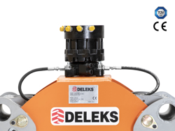 log grapple with fixed rotator for quick linkage dk 16 gr 55ff