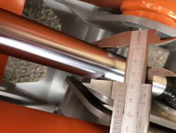 log grapple with fixed rotator for quick linkage dk 11 gr 30ff