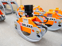 log grapple with fixed rotator for quick linkage dk 11 gr 30ff