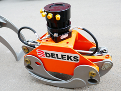 log grapple with fixed rotator for quick linkage dk 11 gr 30ff