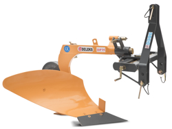 single furrow plough with wheel for narrow tractors dp 35